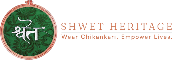 Shwet Heritage. Wear Chikankari, Empower Lives.
